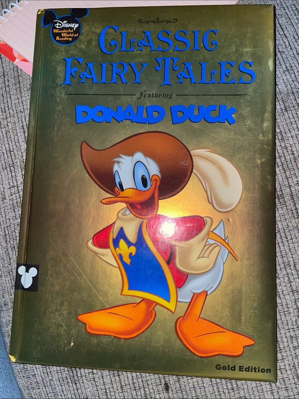 Disney’s Gold Edition Classic Fairy Tales featuring Donald Duck Book